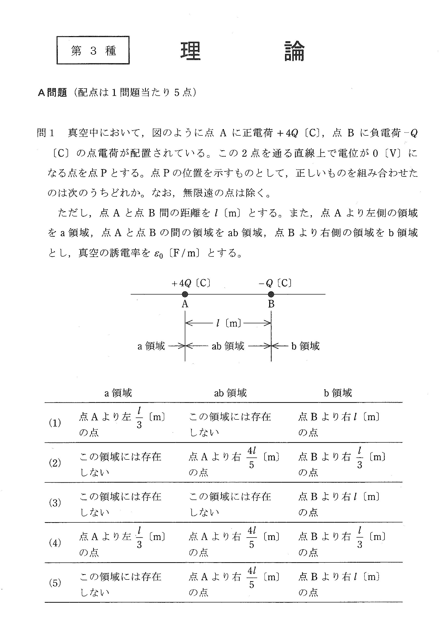 第三種電気主任技術者_平成22年度理論_問01